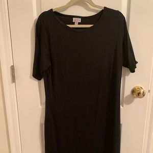 LuLaRoe Julia - XLarge/Black